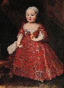 Portrait of Carlo, Duke of Aosta who later died in infancy unknow artist
